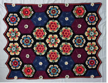 Load image into Gallery viewer, Fridas Flowers crochet Blanket Stylecraft DK yarn pk crochet along by jane crowfoot Frida Kahlo