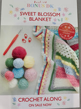 Load image into Gallery viewer, Sweet blossom crochet blanket yarn kit Sue Rawlinson for Sirdar