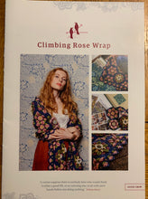 Load image into Gallery viewer, Climbing Rose Wrap crochet pattern by Janie Crow