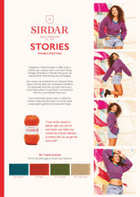 Load image into Gallery viewer, Sirdar festival Stories knitted jumper pattern 10539