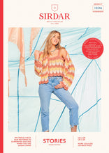 Load image into Gallery viewer, Sirdar festival Stories knitted top and cardigan sizes 8-137cm (32-54")
