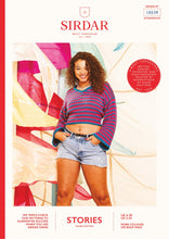 Load image into Gallery viewer, Sirdar festival Stories knitted jumper pattern 10539