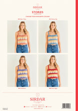 Load image into Gallery viewer, Sirdar festival Stories knitted top and cardigan sizes 8-137cm (32-54")