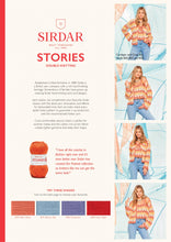Load image into Gallery viewer, Sirdar festival Stories knitted top and cardigan sizes 8-137cm (32-54")