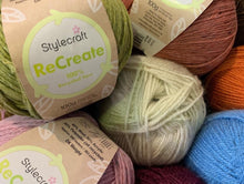 Load image into Gallery viewer, Spirit of flora crochet blanket starter Stylecraft yarn pack, by Janie crow