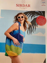 Load image into Gallery viewer, Sirdar capsule beach Stories crochet pattern beach bag pattern 10686 one size