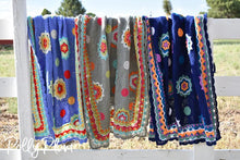 Load image into Gallery viewer, Flights of Fancy Reverie crochet blanket YARN kit using Stylecraft special DK by Polly Plum