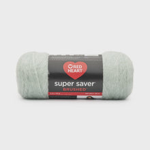 Load image into Gallery viewer, Red heart super saver brushed yarn teal 140g