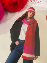 Load image into Gallery viewer, Sirdar scarf kit, pattern 10886, soft down dk, inc knitting needles