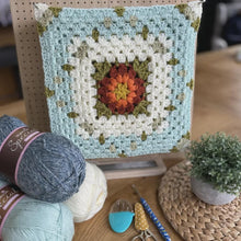 Load image into Gallery viewer, The Trellis Blanket crochet kit by Anita Gibney