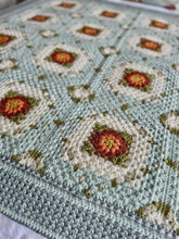 Load image into Gallery viewer, The Trellis Blanket crochet kit by Anita Gibney
