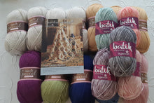 Load image into Gallery viewer, Fruit garden crochet blanket yarn kit Parchment or Caramel in alternative Stylecraft Special DK Jane Crowfoot