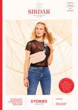Load image into Gallery viewer, Sirdar festival Stories crochet bum bag pattern 10534
