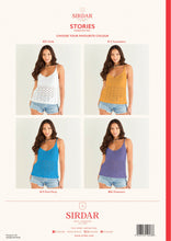Load image into Gallery viewer, Sirdar festival Stories knitted tops pattern 10536