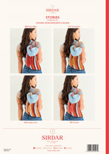 Load image into Gallery viewer, Sirdar festival Stories knitted backpack pattern 10547