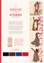 Load image into Gallery viewer, Sirdar Stories festival crochet pattern 10525 long cardigan sizes 81-137cm (32-54")