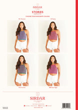 Load image into Gallery viewer, Sirdar festival Stories tops size 81-137cm (32-54")