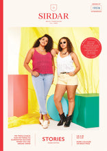 Load image into Gallery viewer, Sirdar festival Stories knitted tops pattern 10536
