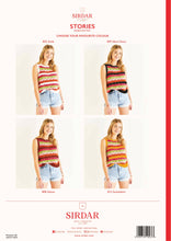Load image into Gallery viewer, Sirdar festival Stories knitted top pattern 10537