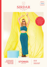 Load image into Gallery viewer, Sirdar festival Stories knitted long skirt and top pattern 10542