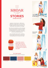 Load image into Gallery viewer, Sirdar festival Stories knitted long and short cardigan pattern 10543