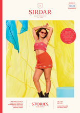 Load image into Gallery viewer, Sirdar festival Stories knitted skirt and top pattern 10545 sizes 6-28