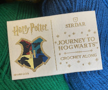 Load image into Gallery viewer, HARRY POTTER™ JOURNEY TO HOGWARTS CROCHET ALONG OFFICIAL BLANKET YARN PACK BY SIRDAR
