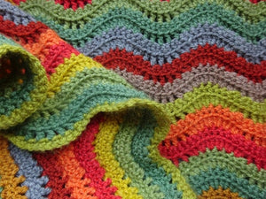 Attic  24 woodland ripple crochet blanket yarn kit stylecraft special DK