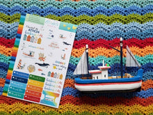 Load image into Gallery viewer, Harbour crochet blanket yarn kit by Attic 24
