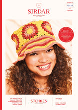 Load image into Gallery viewer, Sirdar festival Stories crochet hat pattern 10533
