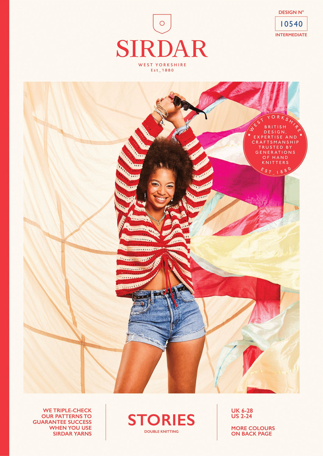 Sirdar festival Stories knitted jumper pattern 10540