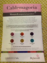 Load image into Gallery viewer, Stylecraft yarn kit cablemagoria knit along Monarch blanket/throw by Stuart Hillard KAL
