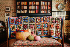 Spirit of flora crochet blanket complete Stylecraft yarn pack, by Janie crow