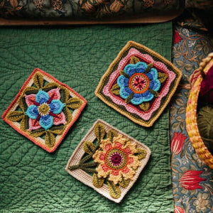 Spirit of flora crochet blanket complete Stylecraft yarn pack, by Janie crow
