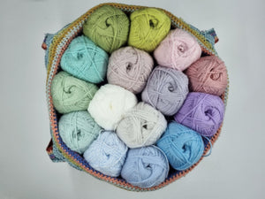 Attic 24 new cal springfrost crochet blanket yarn pack