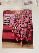 Load image into Gallery viewer, The Magic circles blanket crochet pattern by Janie crow
