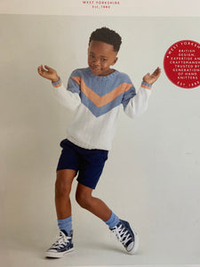 Sirdar Dk knitting patterns boys 3-7 yrs jumper and gilet 2531 & 2534
