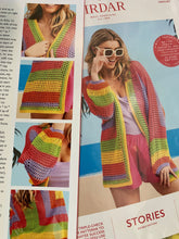 Load image into Gallery viewer, Sirdar capsule beach Stories crochet pattern beach cover -up pattern 10685 size 6-20
