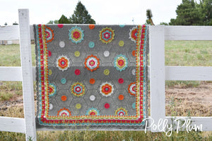 Flights of Fancy Reverie crochet blanket YARN  kit using Stylecraft special DK by Polly Plum