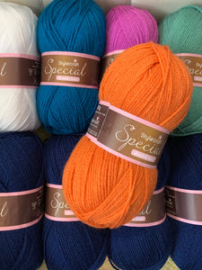 Flights of Fancy Wonder crochet blanket YARN  kit using Stylecraft special DK by Polly Plum