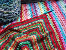 Load image into Gallery viewer, Attic  24 Yuletide crochet blanket YARN KIT using  stylecraft special DK
