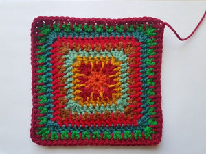 Attic  24 Yuletide crochet blanket YARN KIT using  stylecraft special DK