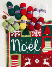 Load image into Gallery viewer, Sirdar Nordic Noel Christmas crochet cal yarn bundle Hayfield
