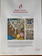 Load image into Gallery viewer, Magic circle crochet blanket yarn kit NEW colourway Skimming Stones colourway inc Pattern designed by Janie Crow
