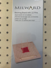 Load image into Gallery viewer, Blocking board for crochet Milward with 12 pins 30 x 30cm
