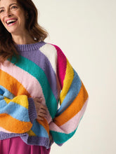 Load image into Gallery viewer, Sirdar statement jumper pattern 10884 complete with soft Down DK yarn size  28" - 54"
