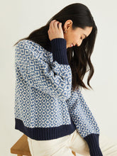 Load image into Gallery viewer, Sirdar fairisle knitted jumper pattern 10311
