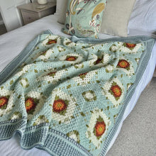 Load image into Gallery viewer, The Trellis Blanket crochet kit  by Anita Gibney
