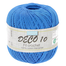 Load image into Gallery viewer, 100% Mercerised cotton 100g 530 metres  Cobalt blue for crochet knitting etc
