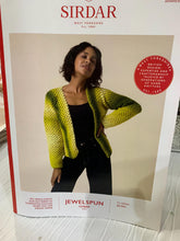 Load image into Gallery viewer, New crochet pattern Sirdar 10925 ladies cardigan with Jewelspun Ombré  size xs - xxxl
